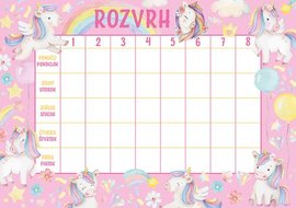 Rozvrh hodin Jednoroci BR056