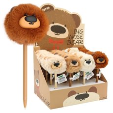 Pero gelov Big Nose Bear PomPom 0,7 mm, modr npl (mix barev)    240043