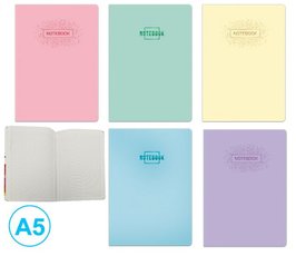 Kniha zznamov A5 tvereek 96l pastel,LUMA H236076