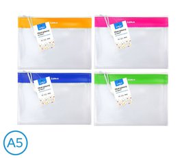 Obal spisov se zipem sovan A5, PVC LUMA mix