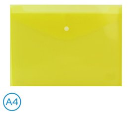 Obal spisov s klopou a drukem A4  LUMA,lut