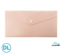 Obal spisov s klopou a drukem DL pastel LUMA,rov