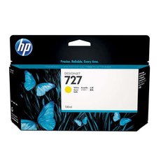 HP originln ink B3P21A, HP 727, yellow, 130ml, HP DesignJet T1500, T2500, T920