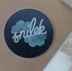 Samolepka Printintin &#039;Snlek&#039; - prmr 6cm