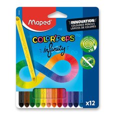 Pastelky bezdev  Maped School Peps Innovation - 12 barev