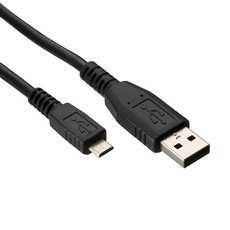 Kabel USB (2.0), USB A M- USB micro M, 1.8m, ern