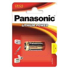 Baterie lithiov, CR123, 3V, Panasonic, blistr, 1-pack