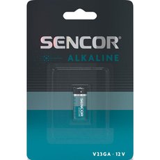 Baterie alkalická, 23A, V23GA, 1.5V, Sencor, blistr, 1-pack