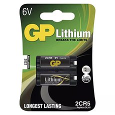 Baterie lithiov, 2CR5, 2CR5, 6V, GP, blistr, 1-pack