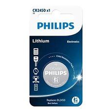 Baterie lithiov, CR2430, CR2430, 3V, PHILIPS, blistr, 1-pack, CR2430/00B, knoflkov