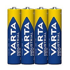 Baterie alkalick, AAA (LR03), AAA, 1.5V, Varta, flie, 4-pack, VAR-LR3IND, Industrial Pro