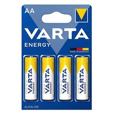 Baterie alkalick, AA (LR6), AA, 1.5V, Varta, blistr, 4-pack, VAR-LR6E, Energy