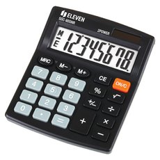 Eleven Kalkulaka SDC-805NR, ern, stoln, osmimstn, duln napjen
