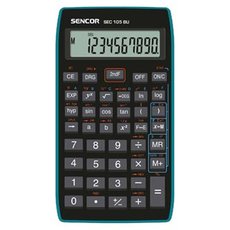 Sencor Kalkulaka SEC 105 BU, ern, koln, desetimstn, modr rmeek