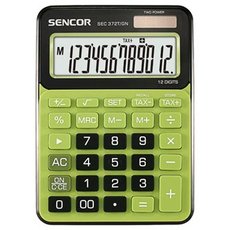 Sencor Kalkulaka SEC 372T/GN, zelen, stoln, dvanctimstn