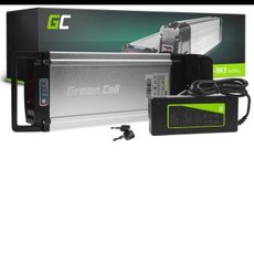 baterie Green Cell Rear Rack 36V 12Ah 432Wh pro E-Bike Pedelec