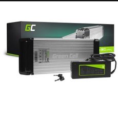 baterie Green Cell 36V 15Ah 522Wh Rear Rack pro E-Bike Pedelec