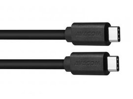 Avacom USB kabel (3.1), USB C samec - USB C samec, 1m, ern, blistr, max. 5Gbps
