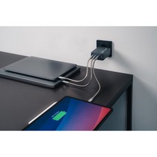 Verbatim, GaN cestovn nabjeka do st USB 3.0, USB C, ed, 240 W, vymniteln vidlice C,G,A