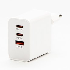 Powerton Sov adaptr 65W, 3 porty, USB-C, USB-A, 65W GaN Charger