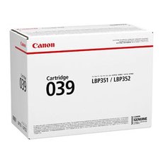 Canon originln toner 039 BK, 0287C001, black, 11000str.