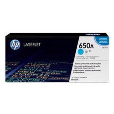 HP originln toner CE271A, HP 650A, cyan, 15000str.