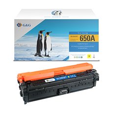 G&amp;G kompatibiln toner s HP CE272A, NT-CH272FY, HP 650A, yellow, 15000str.