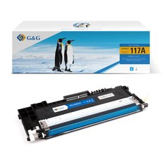 G&amp;G kompatibiln toner s HP W2071A, NT-PH2071C, HP 117A, cyan, 700str.