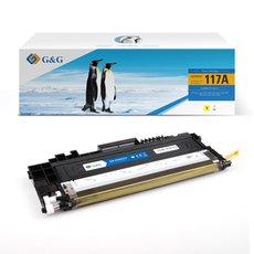 G&amp;G kompatibiln toner s HP W2072A, NT-PH2072Y, HP 117A, yellow, 700str.