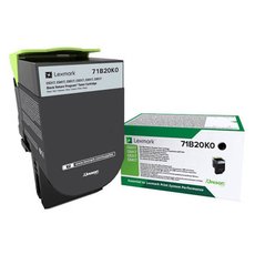 Lexmark originln toner 71B20K0, black, 3000str.