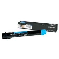 Lexmark originln toner C950X2CG, cyan, 22000str.