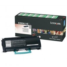 Lexmark originln toner E260A11E, black, 3500str., return