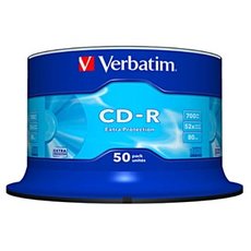 Verbatim CD-R, 43351, Extra Protection, 50-pack, 700MB, 52x, 80min., 12cm, bez možnosti potisku, spi