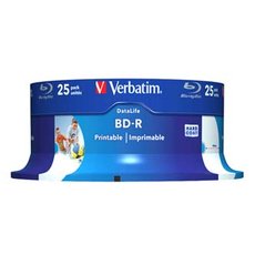 Verbatim BD-R SL, Hard Coat protective layer 25GB, spindle, 43811, 6x, 25-pack, pro archivaci dat