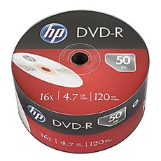 HP DVD-R, DME00070-3, 69303, 4.7GB, 16x, bulk, 50-pack, bez monosti potisku, 12cm, pro archivaci da