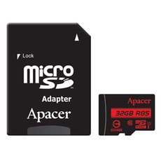 Apacer pamov karta Secure Digital Card V10, 32GB, micro SDHC, AP32GMCSH10U5-R, UHS-I U1 (Class 10