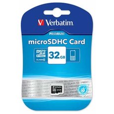Verbatim pamov karta Micro Secure Digital Card Premium, 32GB, micro SDHC, 44013, UHS-I U1 (Class