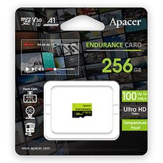 Apacer pamov karta Endurance, 256GB, micro SDXC, AP256GEDM1D05-R, UHS-I U3 (Class 10), V30, A1