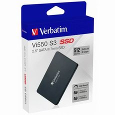 SSD Intern Verbatim Vi550, 49352, 512GB, ern, 560 MB/s-R, SATA III, 535 MB/s-W