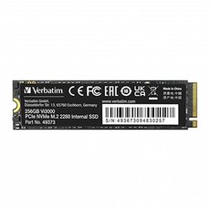 SSD Intern Verbatim Vi3000 M.2, 49373, 256GB, ern, 3300 MB/s-R, NVMe, 1300 MB/s-W