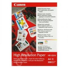 Canon High Resolution Paper, HR-101 A4, foto papr, speciln vyhlazen, 1033A001, bl, A4, 106 g/m