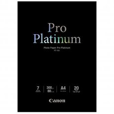 Canon Photo Paper Pro Platinum, PT-101 A4, foto papr, leskl, 2768B016, bl, A4, 300 g/m2, 20 ks,