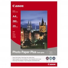 Canon Photo Paper Plus Semi-Glossy, SG-201 A4, foto papr, pololeskl, satnov typ 1686B021, bl,
