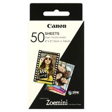 Canon ZINK Photo Paper, ZINK, foto papr, bez okraj typ leskl, Zero Ink typ 3215C002, bl, 5x7,6c