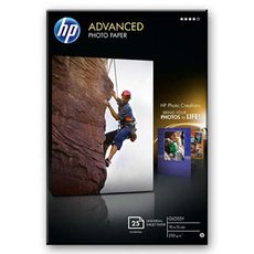 HP Advanced Glossy Photo Paper, Q8691A, foto papr, bez okraj typ leskl, zdokonalen typ bl, 10x