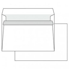 Oblka samolepic, C5, 162 x 229mm, bl, Krpa, potovn, 1000ks