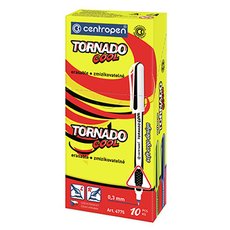 Centropen, sada Tornado 4775, modr, 10ks, 0.3mm, zmizkovateln, COOL