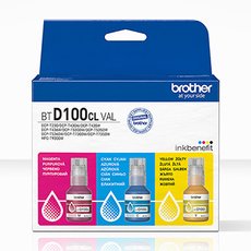 Brother originln ink BTD100CLVAL, CMY, 3x5000str.