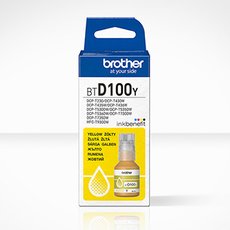 Brother originln ink BTD100Y, yellow, 5000str., 48.8ml