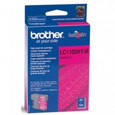 Brother originln ink LC-1100HYM, magenta, 750str., high capacity